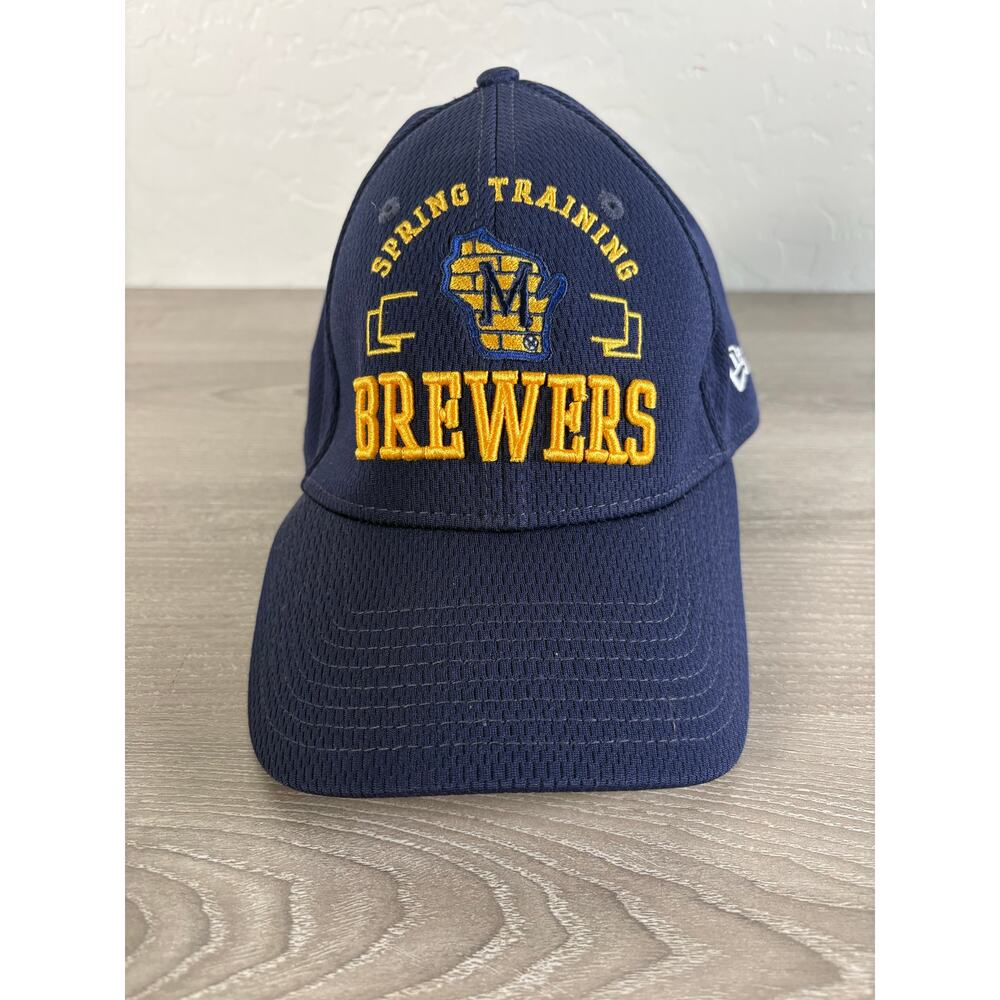 Milwaukee Brewers Spring Training MLB New Era Men's S-M Flex Fit Hat Cap- EUC